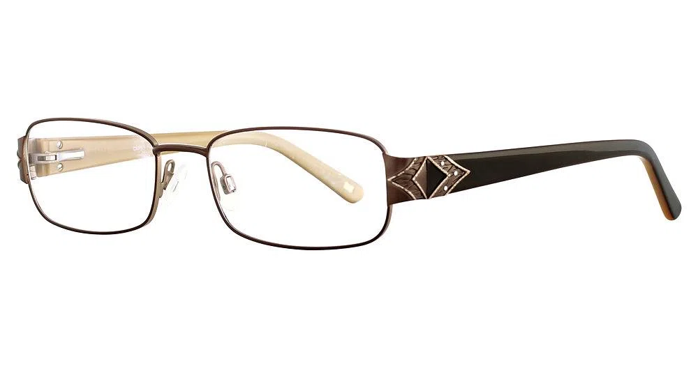 Daisy Fuentes DFRebeca Eyeglasses - Brown